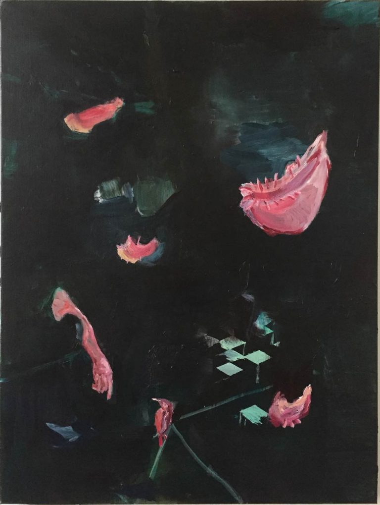 Ego is the enemy - a painting by Bart Vinckier
