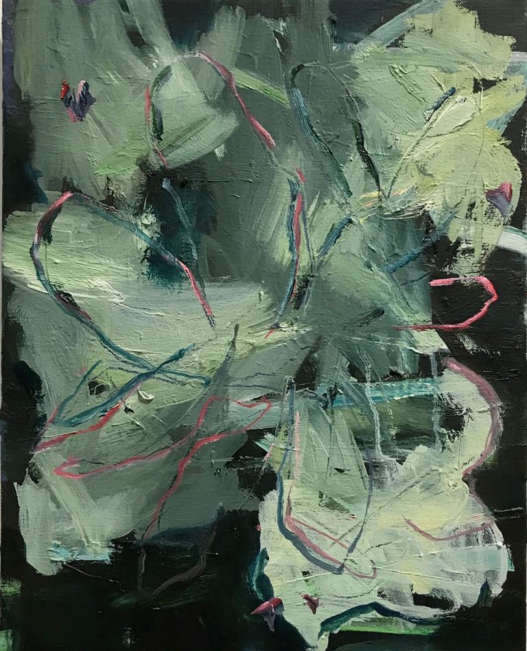 niet dit niet dat dan wat - abstract painting by Bart Vinckier